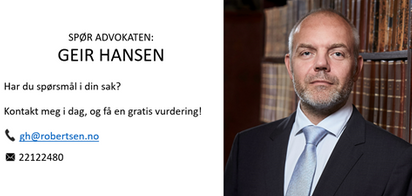 Advokat Hansen har bistått både  i boligkonflikter.kjøpere og selgere 